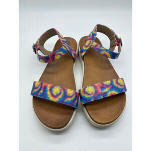 Girls Sz 3 dress wedge/ sandals